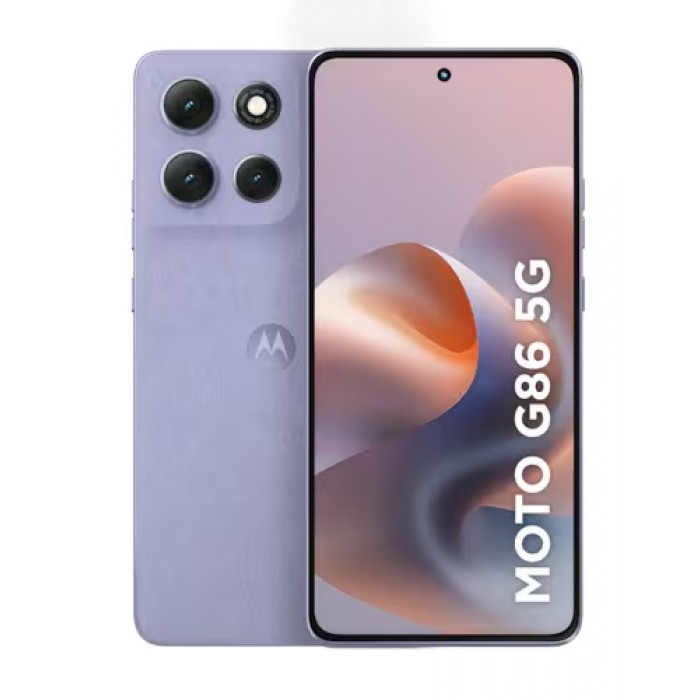 Oferta Relâmpago Celular Motorola Moto G86 5G Violeta 512GB, 8GB RAM + 16GB Ram Boost e Camera 50MP Sony LYTIA™e Bateria de 5200 mAh Tela 6.7"